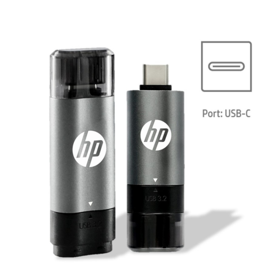 Flashdrive HP OTG TYPE-C X5600C/Flashdisk OTG TYPE-C Merk HP-128 gb