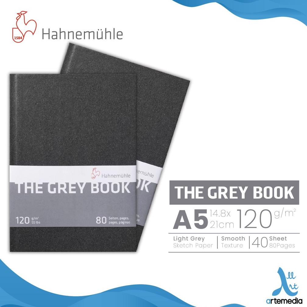 

Buku Sketsa Hahnemuhle The Grey Book A5 Hard Cover Sketchbook