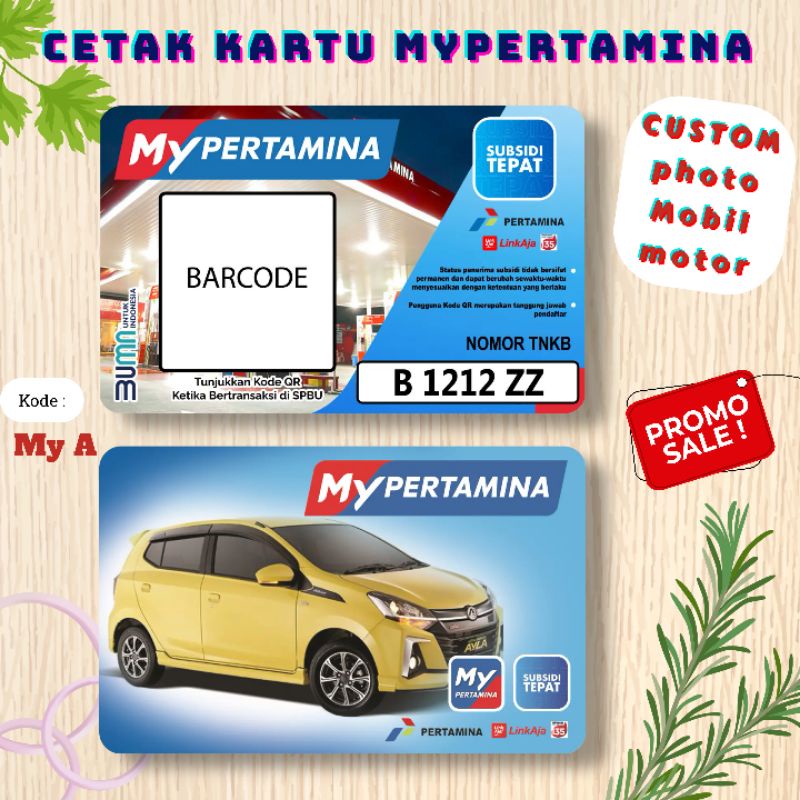 

Cetak Kartu myP3rt4min4 Custom Photo kendaraan