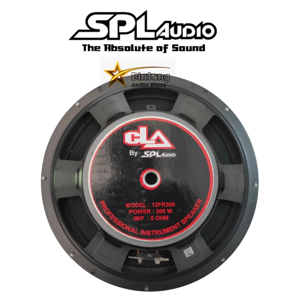 Speaker 12 inch CLA by SPL Audio 300watt / Spiker 12" 12FR300 Original