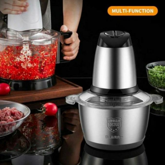 Blender Daging Stainless Steel 2L / Cooper Anti Karat barang sale