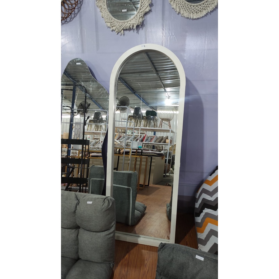 Standing Mirror Jati Oval