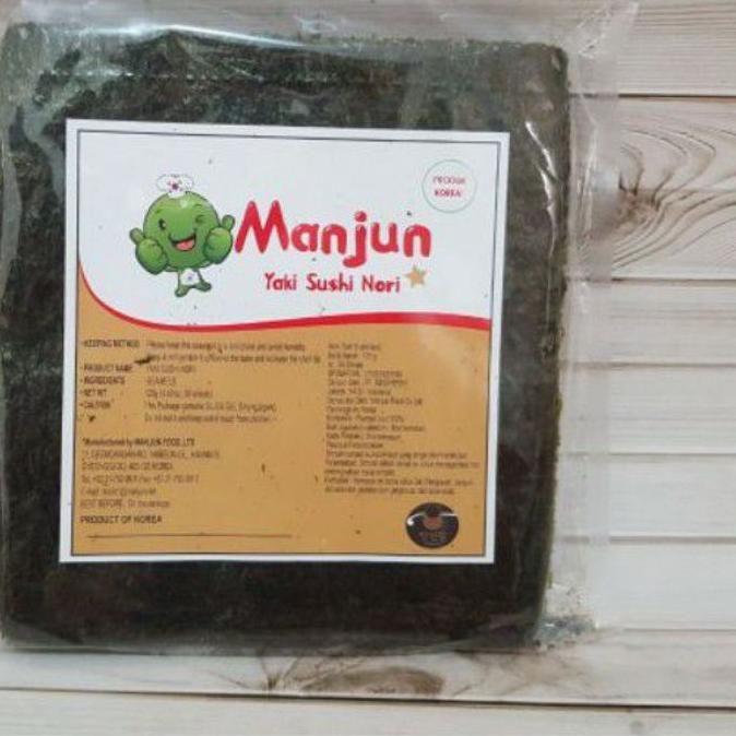 

➼ PALING MURAH NORI MANJUN GRADE B isi 50sheets ➻