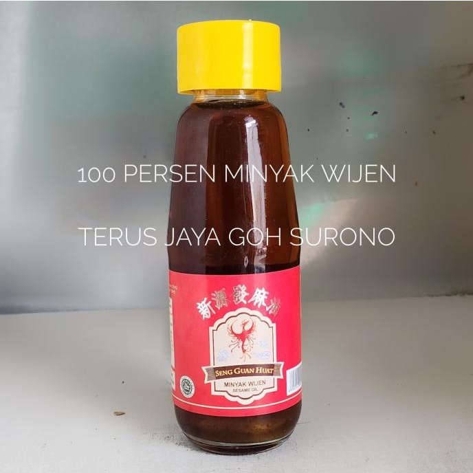 

Minyak Wijen Seng Guan Huat 110ml 100% Minyak Wijen Pure Sesame Oil