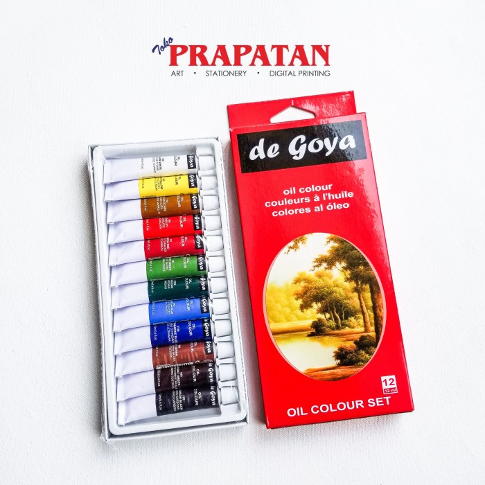 

Kolio De Goya Oil Color Set 12X12Ml / Cat Minyak Set
