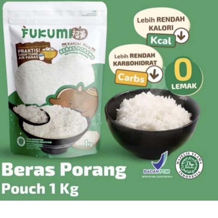 

۝ Beras Porang 100% Original 1KG ➨