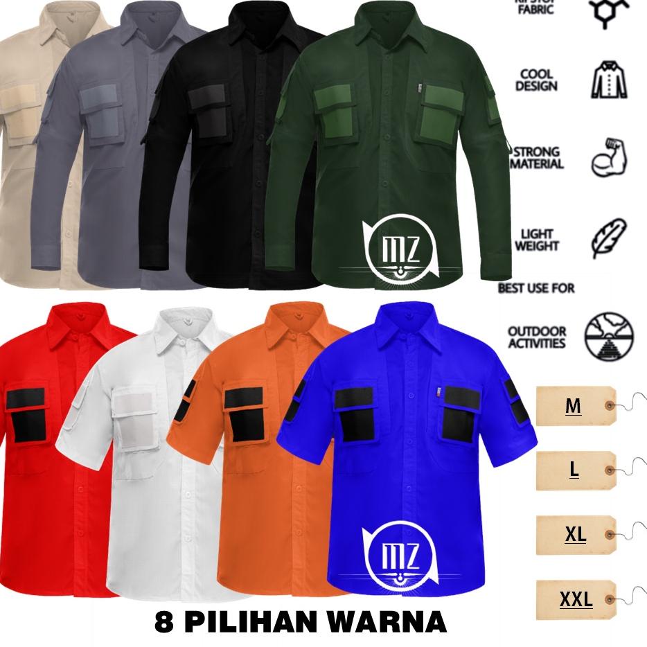 LANGSUNG ATC.. BAJU KEMEJA TACTICAL 511 LENGAN TANGAN PANJANG PENDEK 5.11 PDL LAPANGAN UNIVERSITAS V