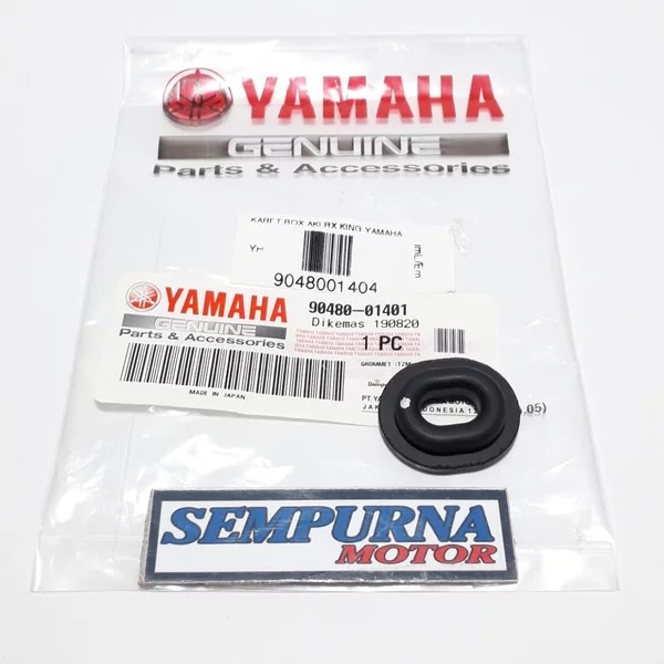 Grommet Karet Tutup Cover Box Aki Rx King RxKing Rxk 100 Original Yamaha 90480-01401