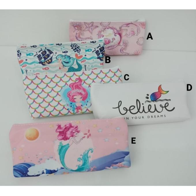 

*****] Tempat Pensil / Kotak Pensil Mermaid / Pouch Pencil