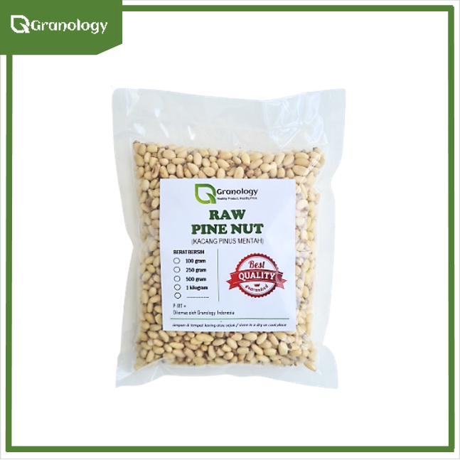 Kacang Pinus Mentah / Raw Pine Nut (100 gram) by Granology