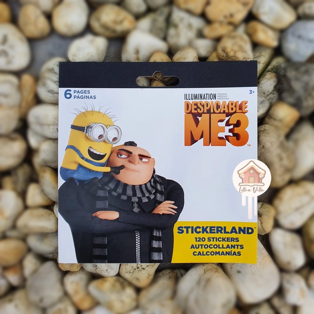 

Despicable Me 3 Stickerland 120 Stickers