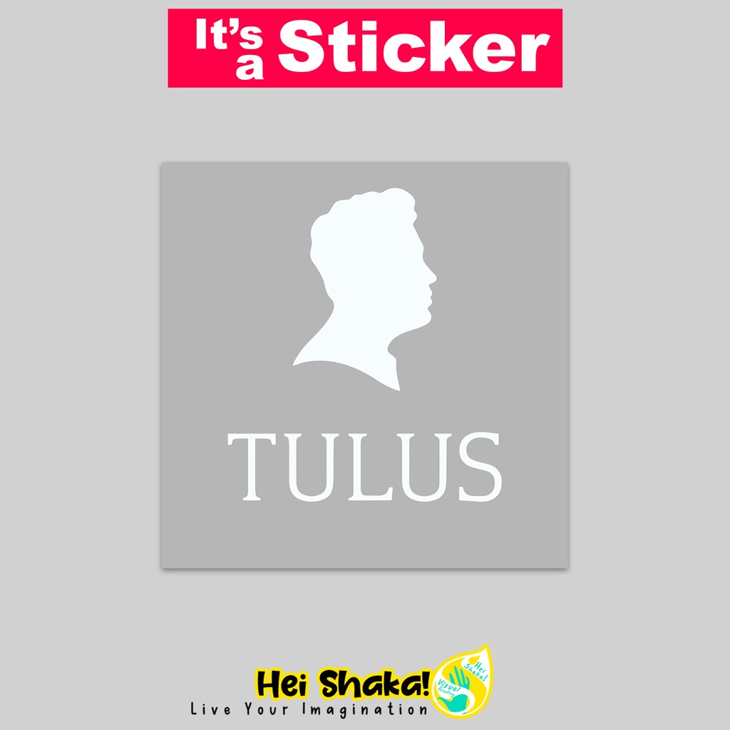 

Stiker Tulus 02 Sticker Musisi Musik Bahan Vinyl Anti Air