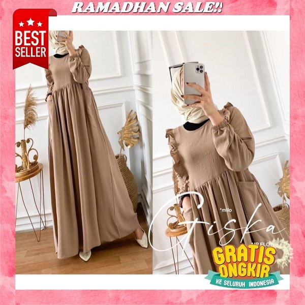 Gamis Remaja Terbaru Baju Lebaran 2023 Kekinian Gamis Wanita Model Terbaru Dress Muslim Gamis Terbar