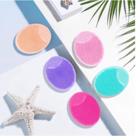 Sikat Pembersih Wajah Silikon Face Facial Cleaning Pad Brush