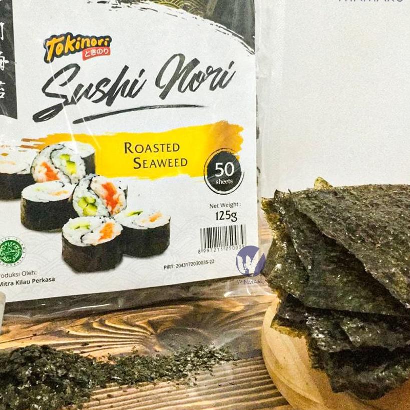 

✭ Tokinori Sushi Nori Seaweed Rumput Laut 50 sheets/lembar ✥