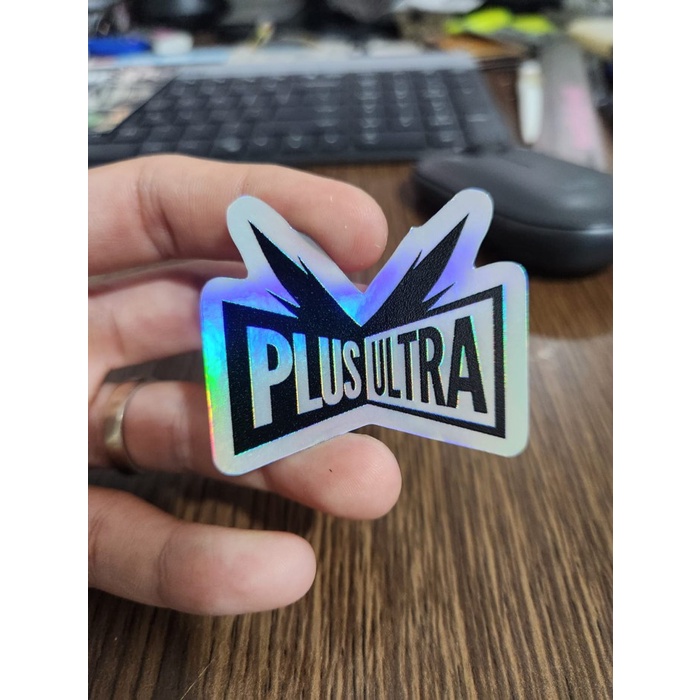 

Sticker Hologram Anime - PSH1485 - Hero Academia - PlusUltra
