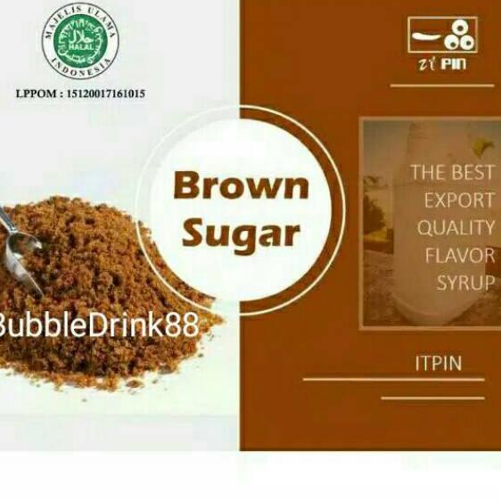 

♪ PROMO Itpin SYRUP Concentrate 2.5kg BROWN SUGAR FLAVOUR PREMIUM Sirup Gula Merah Gula Aren sirup 2BSJ 2BSKJ ✱