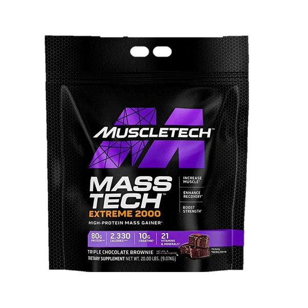 Masstech 20 lbs Muscletech MASS GAINER 20 LBS BPOM AOM