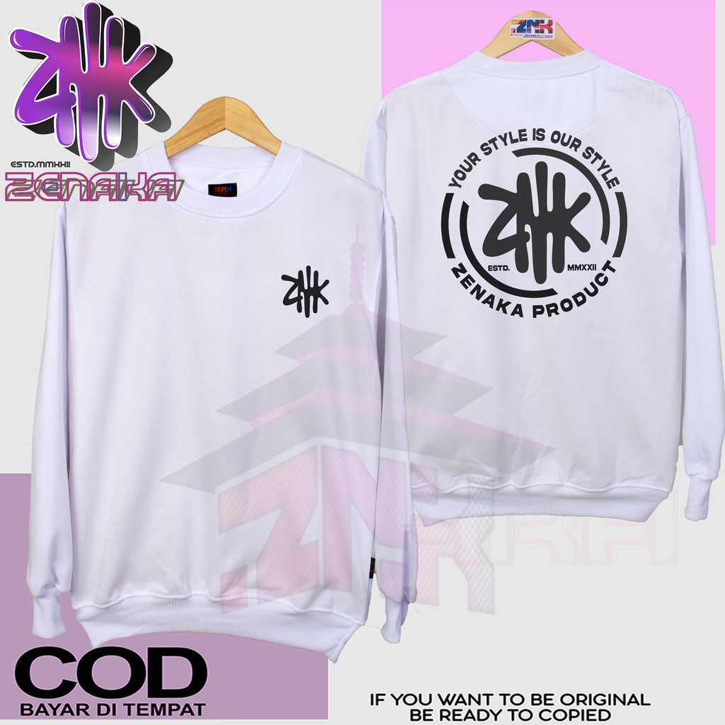 Zenaka Crewneck pria distro aesthetic tebal warna abu paralon Crewneck pria oversize polos Suiter cowok keren distro Sweater pria distro keren 2023  Crewneck couple pasangan kekinian Hoodie pria distro aesthetic simple graffity Crewneck wanita oversize