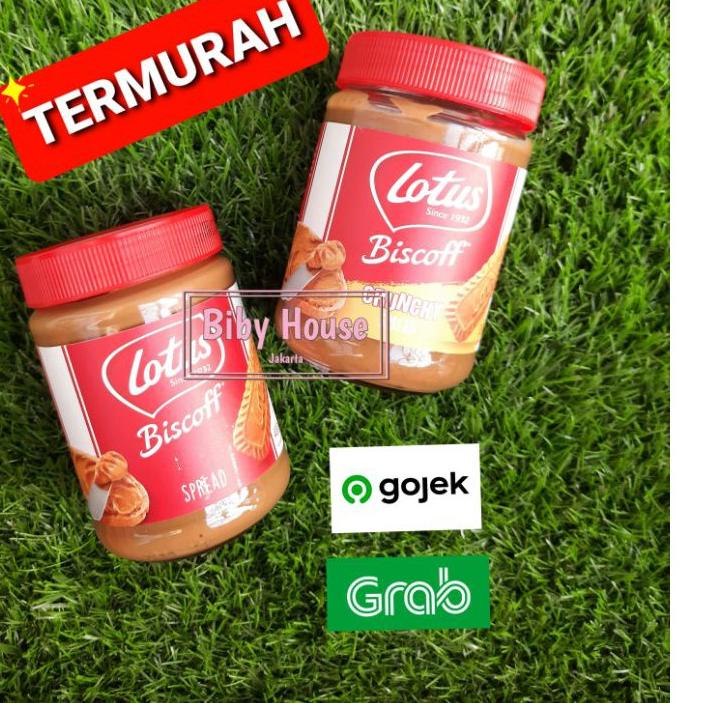 

☎ Selai LOTUS BISCOFF Spread Crunchy 400/ 380 gr TERMURAH ◄