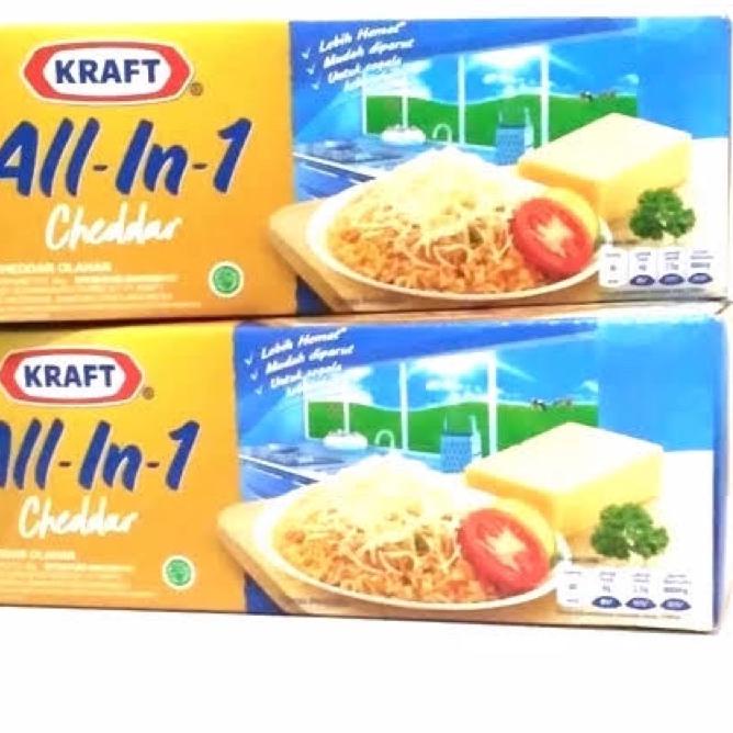 

♣ Keju kraft cheddar all in one 2kg ☀