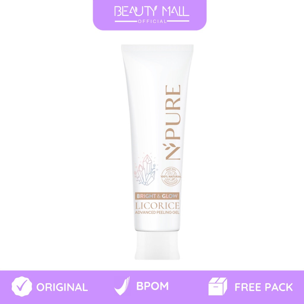 Jual NPURE Licorice Advanced Peeling Gel 50gr Shopee Indonesia