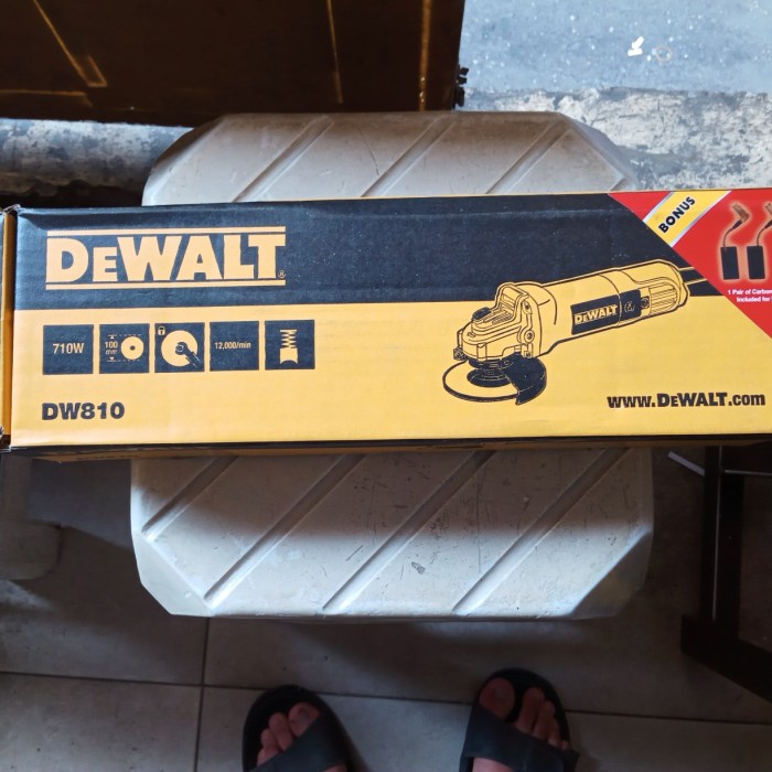 Mesin Gerinda Tangan 4 Inch Dewalt Dw 810