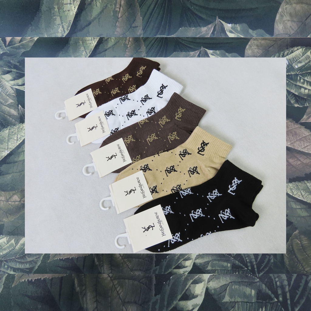Kaboss Kaos Kaki Mata Kaki / Ankle Motif Warna Warni
