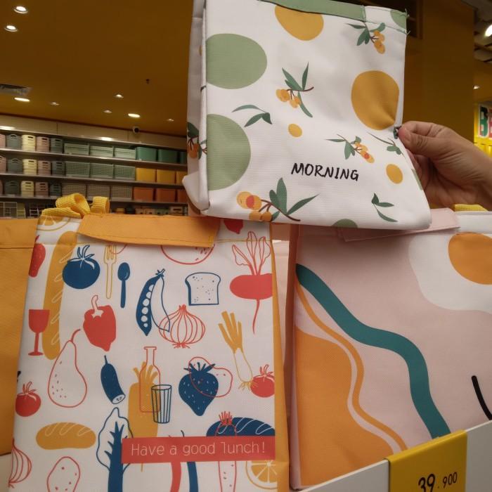 Lunch Box Bag Tas Bekal Gemes Tahan Panas Dingin Muat Banyak Kkv