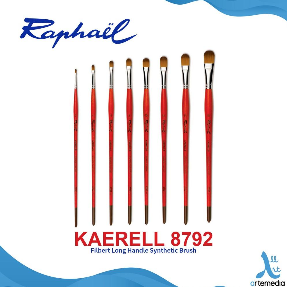 

Kuas Lukis Raphael 8792 Filbert Kaerell Acryl Synthetic Brush LH
