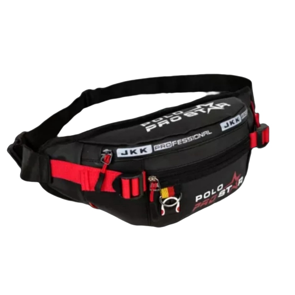 Tas Selempang Pria Waistbag Tas Pinggang Pria Tas Distro Bag Kasual Keren Tas Bahu Pria