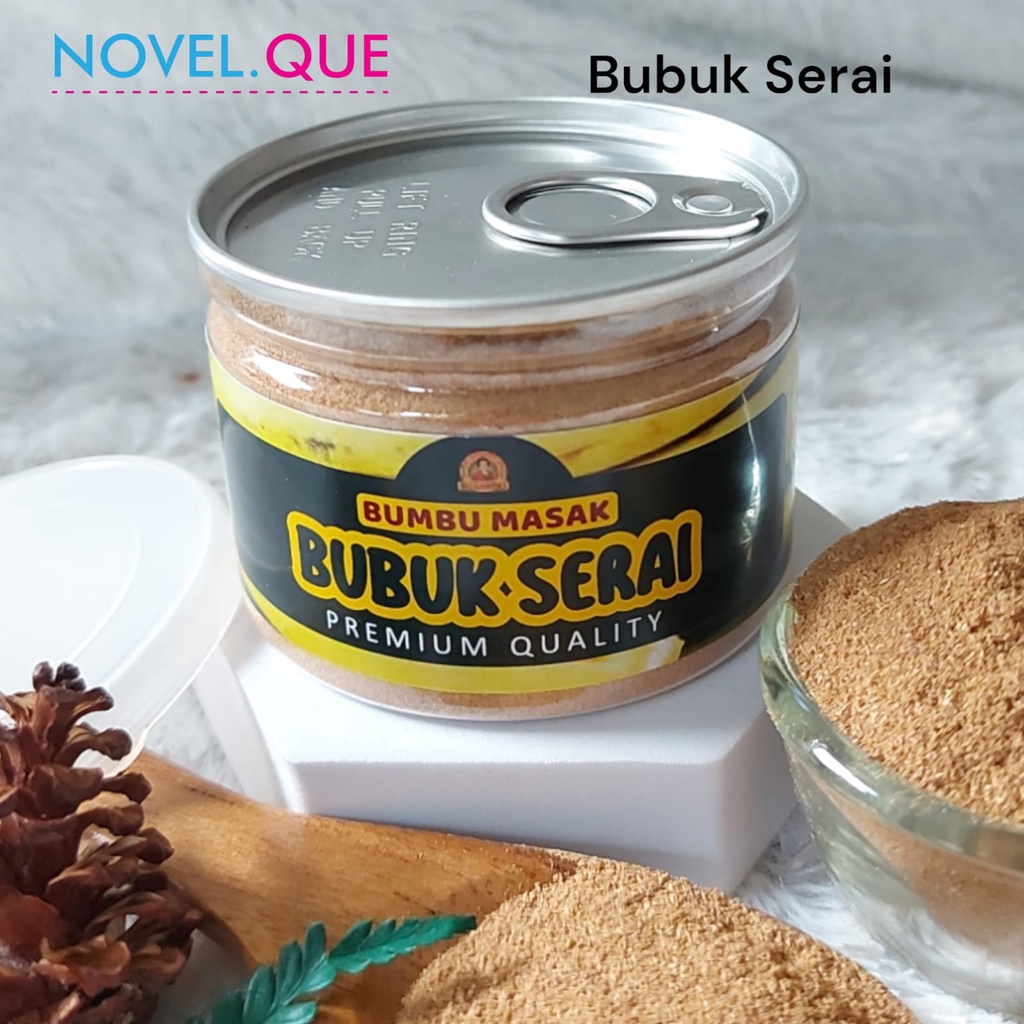 

Can Rempah Bubuk Serai Sereh Lemongrass Powder Kualitas Premium