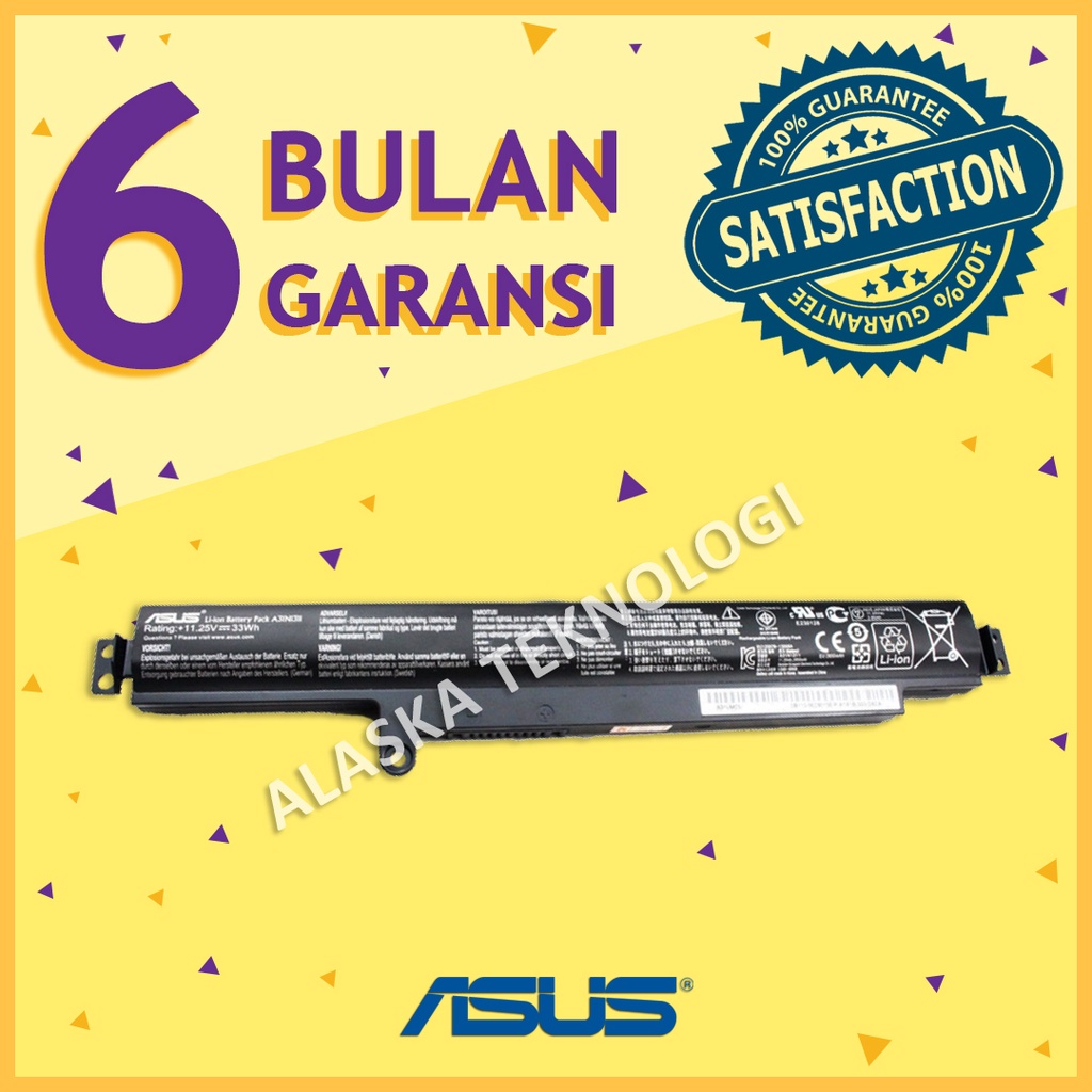 Original Baterai Laptop ASUS VivoBook F102BA F102B F200CA X102B X102BA X102BA-HA41002F X102BA-BH41T 