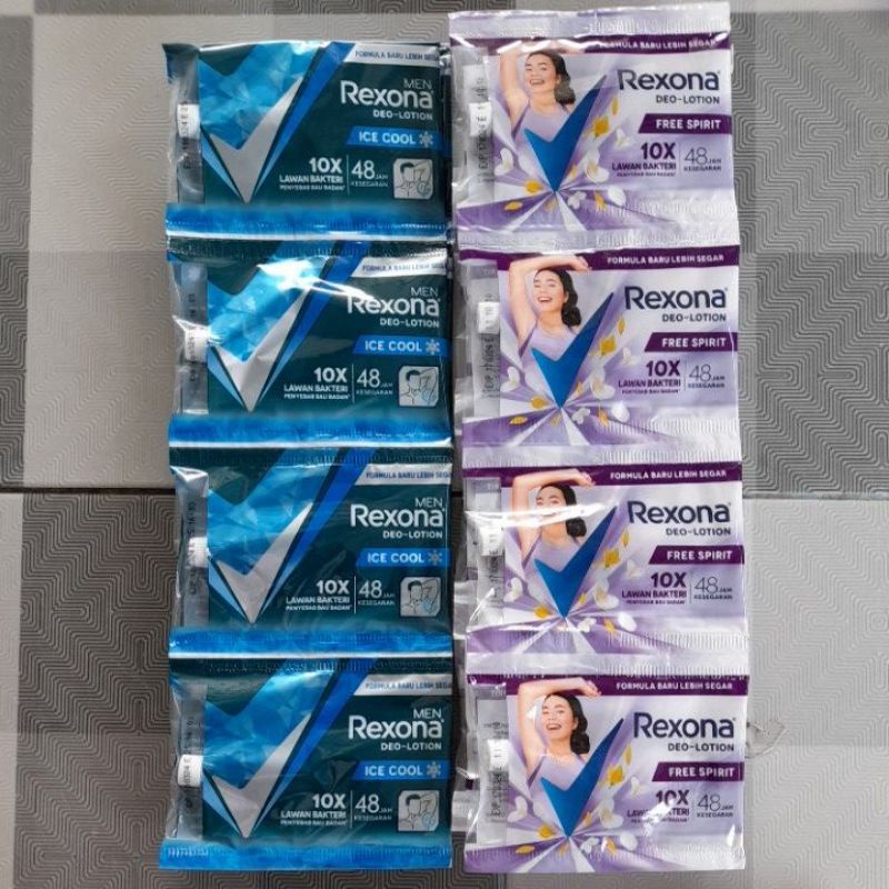 ✨LACIKOSME✨SACHET REXONA DEO LOTION MEN WOMEN - DEODORANT LOTION BPOM ORIGINAL