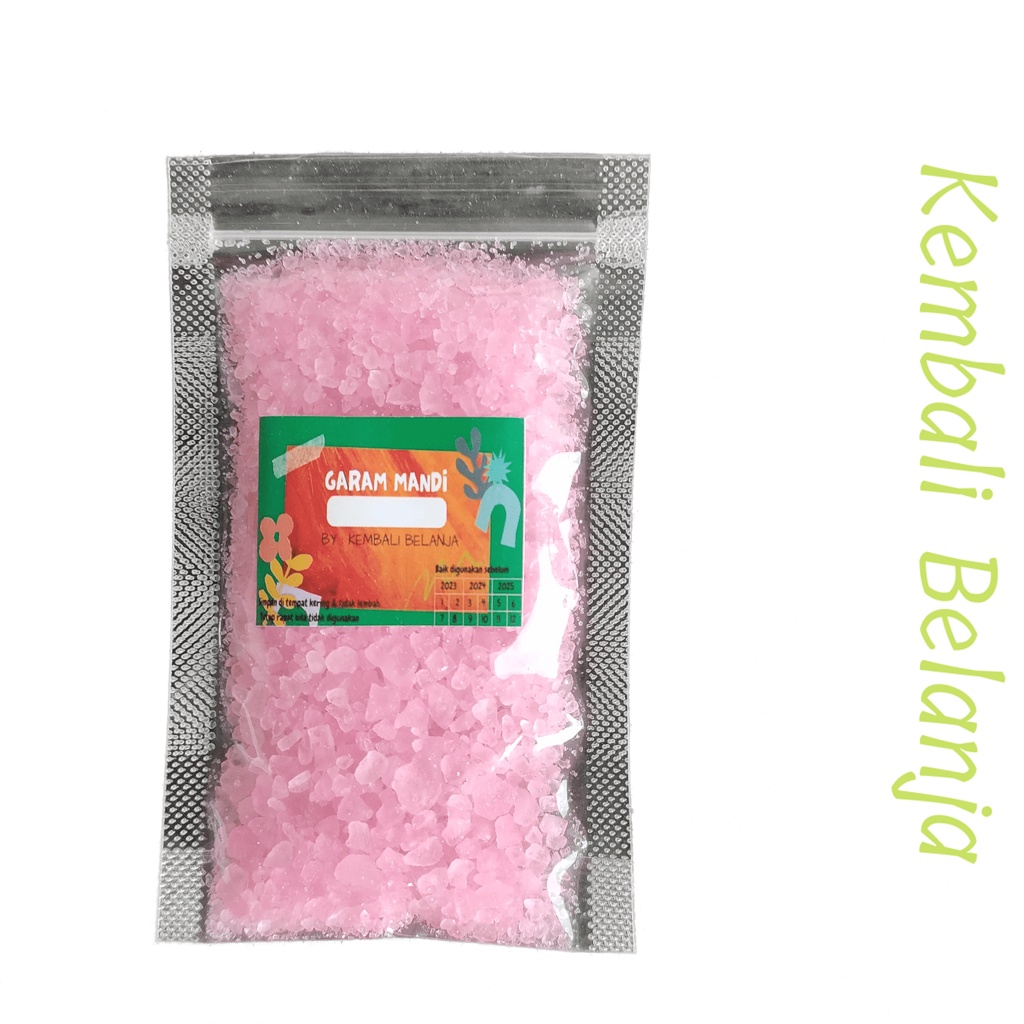 Garam Mandi 100 Gram/ Bath Salt/ Garam Mandi Spa Tradisional/ Foot Salt