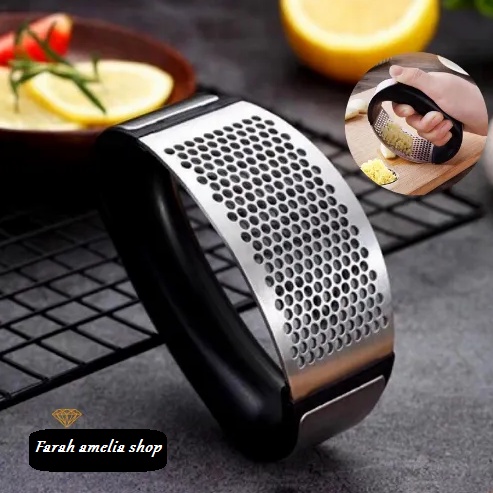 Alat Penghancur Bawang Putih Bahan Stainless Steel Garlic Chopper