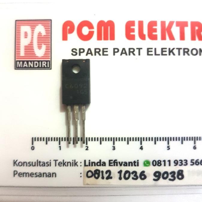 Transistor 2 SC 6092 2SC6092 C 6092 C6092 pcmelektr812 Juara