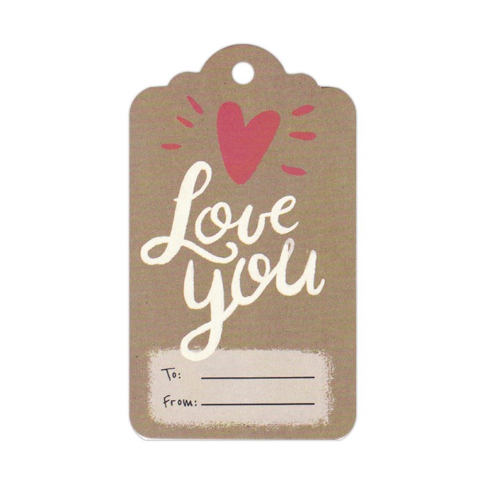 

Gift Tag / Hang Tag Valentine Isi 20 - HTV027