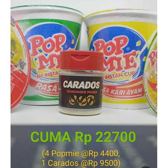 

Paket murah Pop mie plus Carados