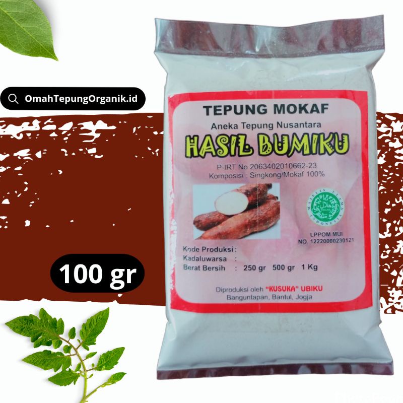 

Tepung Mokaf Organik kemasan 100 gram/Tepung Mocaf Organik kemasan 100 gram/Mocaf Powder 100 gram/Mocaf Flour 100 gram/Mokaf bubuk kemasan 100 gram/Bubuk Mokaf kemasan 100 gram