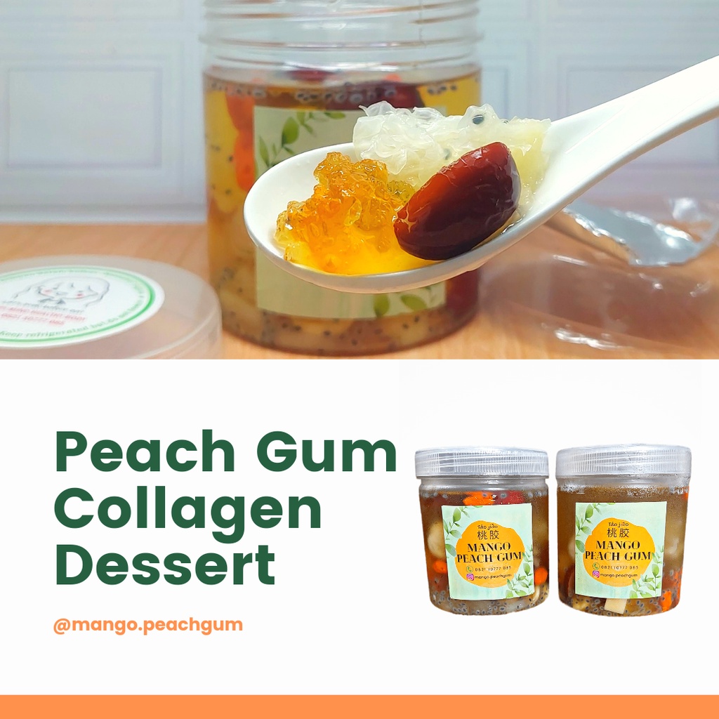 

Bundling 1 Peach gum 900ml & 1 pack angco tea / tanpa goodiebag