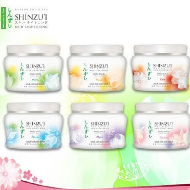 [BODY SCRUB | 200GR | BPOM] Shinzu'i Skin Lightening Body Scrub 200gr - Lulur - Shinzui_Cerianti