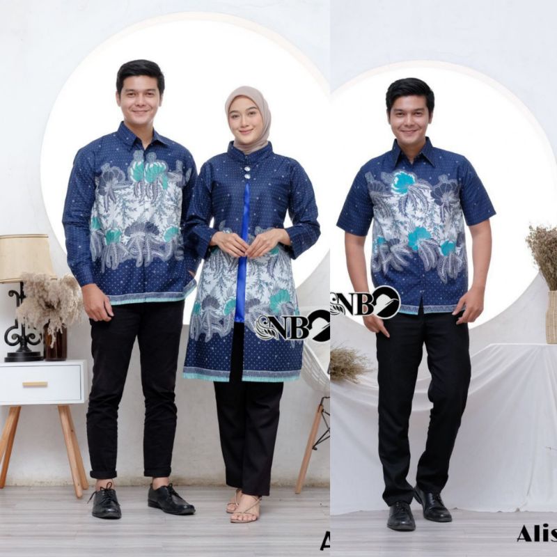 NEW ALICIA COUPLE BEST SELLER COUPLE BATIK MOTIF TERBARU