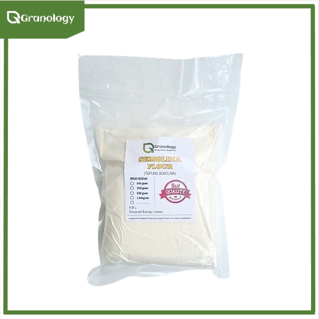 Tepung Semolina / Pasta Flour (1 kilogram) by Granology