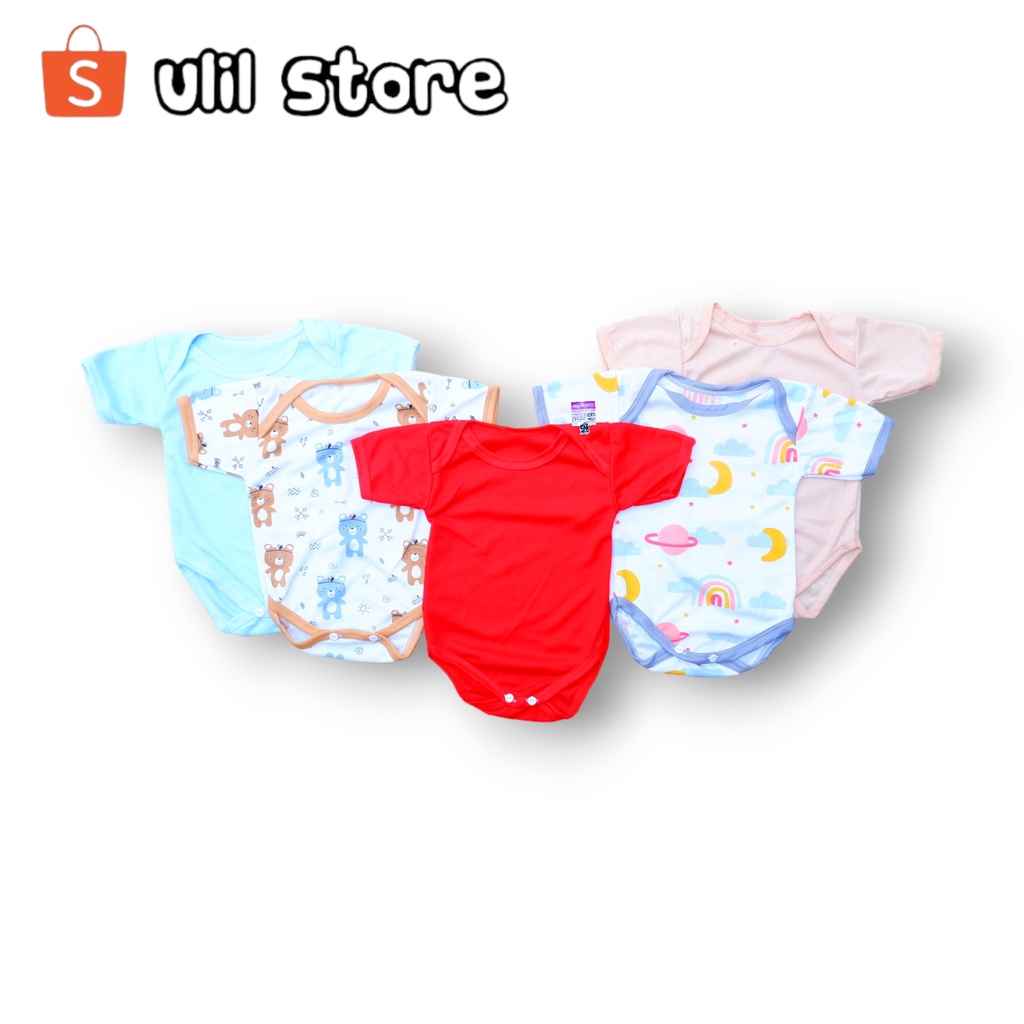 Isi 5 Jumper Bayi Pendek SNI
