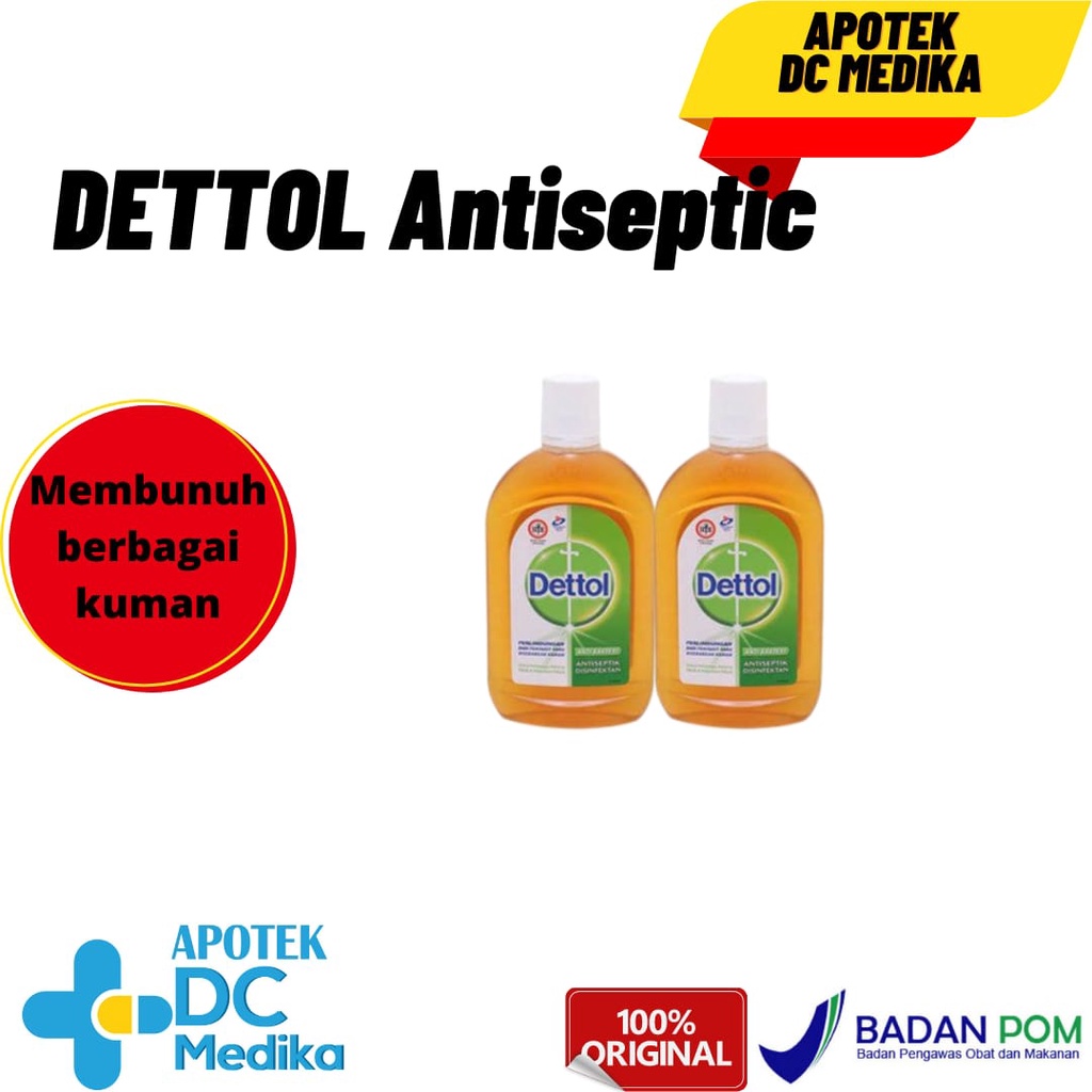 dettol 245ml/cair/antiseptik