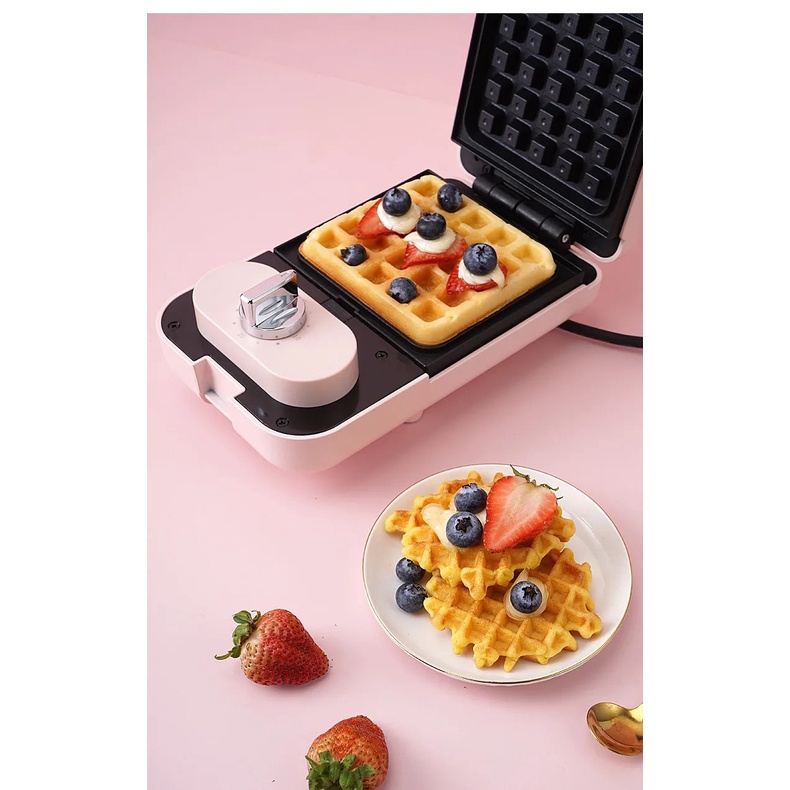 Multifunction Electric Mini Waffle Makers Sandwich Maker Pembuat Sandwich dan Waffle