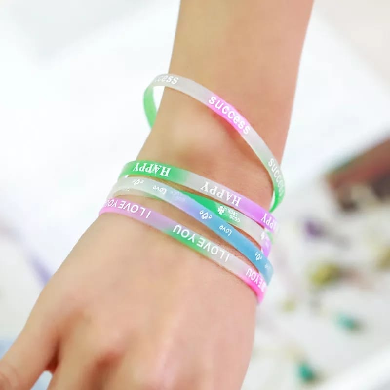 GP Gelang Karet Tangan Fashion Pria Dan Wanita Versi Korea