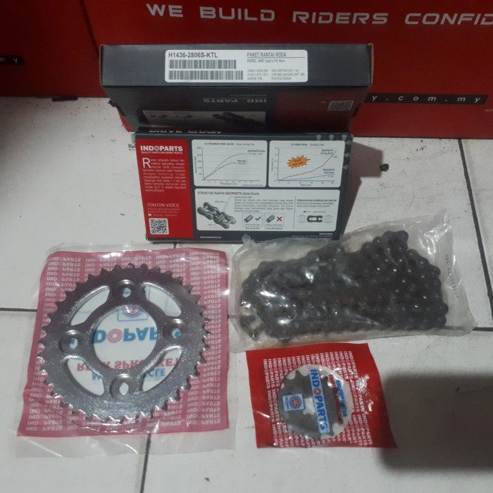 GEARSET GEAR GIR SET SUPRA FIT NEW REVO 100 INDOPARTS ASLI ORI ORIGINAL