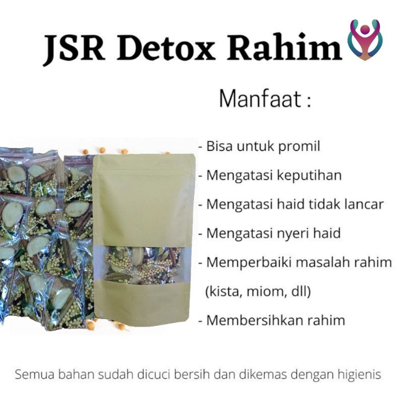 

PAKET 1 MINGGU DETOKS RAHIM JSR/PROMIL HERBAL